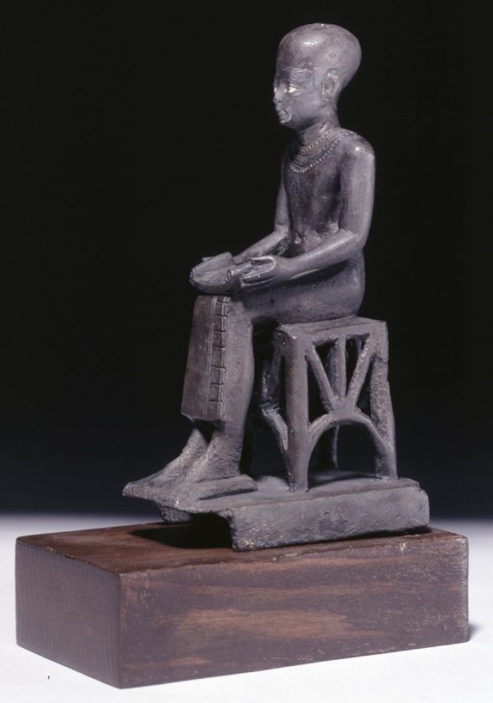 Figurine of Imhotep, British Museum