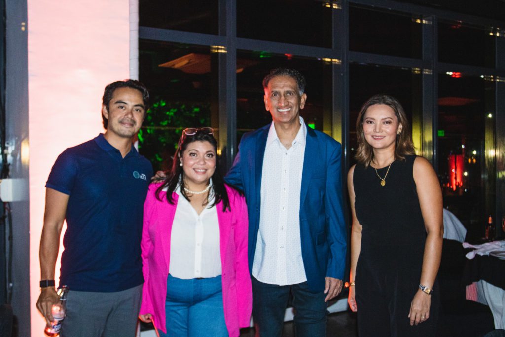 Left to right_Marko Sarmiento (President at JEG Development Corp.), Aya Shlachter (CEO of MGS), Mike George (Managing Director of MGS), Maitina Borromeo (creative director & lifestyle designer)