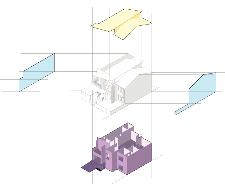 axonometric diagram in architecture