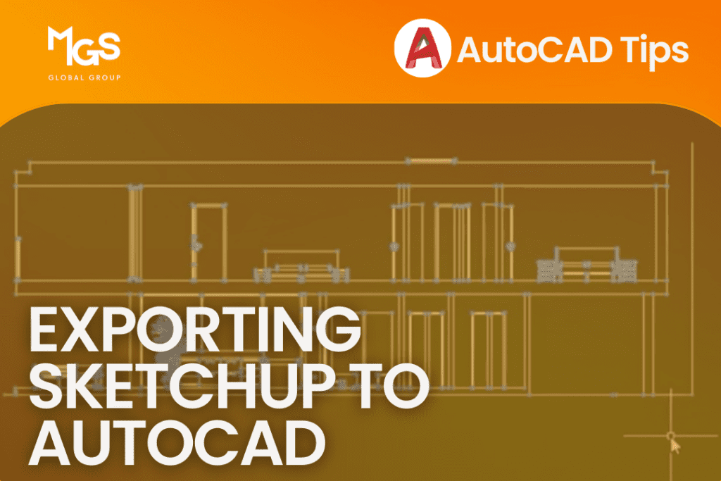 exporting sketchup to autocad