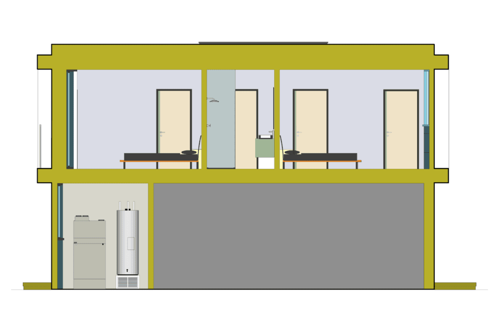 sectional diagram in architecture
