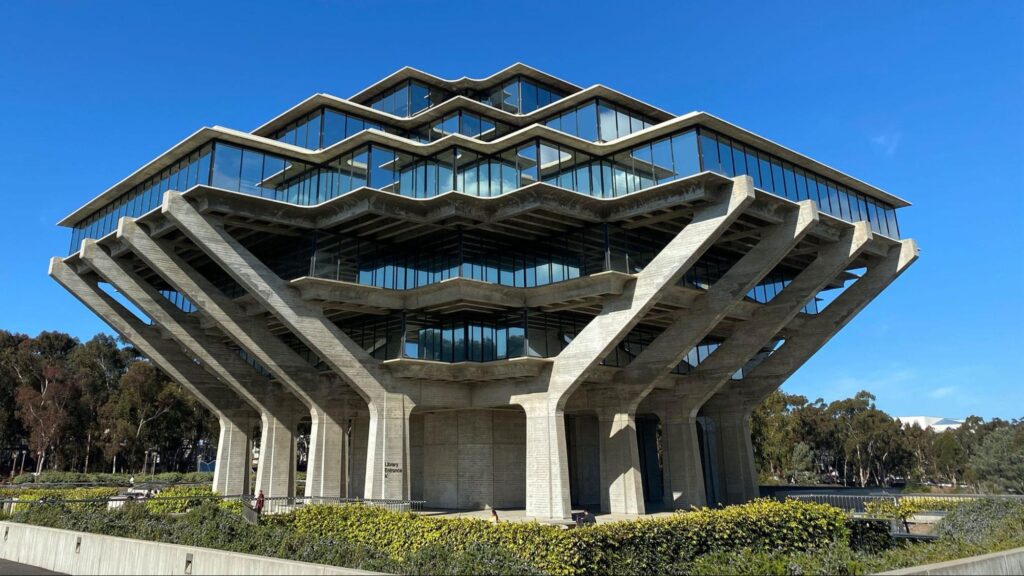 Geisel Library, Photo by William O'Connor via Daily Beast