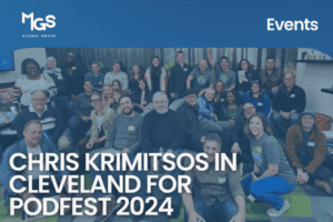 chris krimitsos in cleveland for podfest 2024