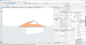 Creating Different Roof Types in ArchiCAD