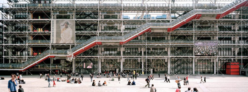 Centre Pompidoum, Paris, Photo via incollect