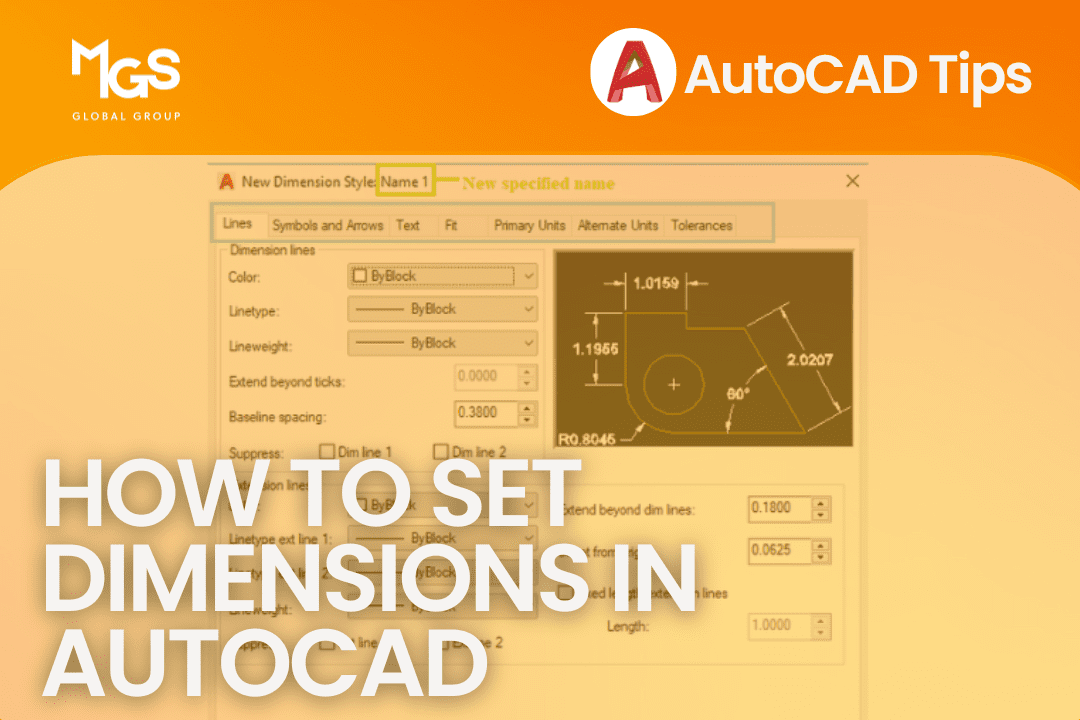 How to Set Your Dimensions in AutoCAD